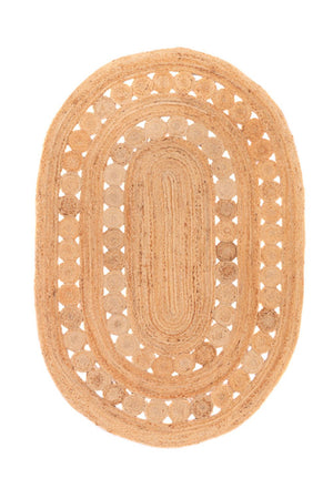 Alfombra de sisal - Darcia - oval