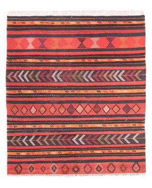 Alfombra Kelim - Antigua - 190 x 160 cm - multicolor