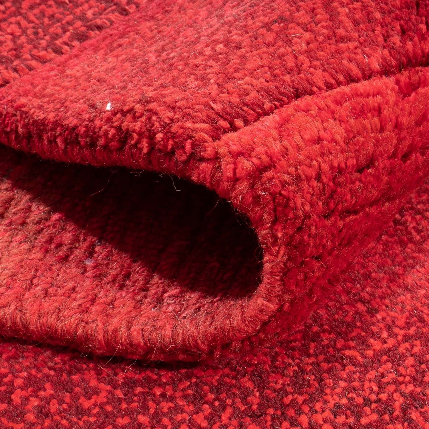 Alfombra de Nepal - 140 x 73 cm - rojo