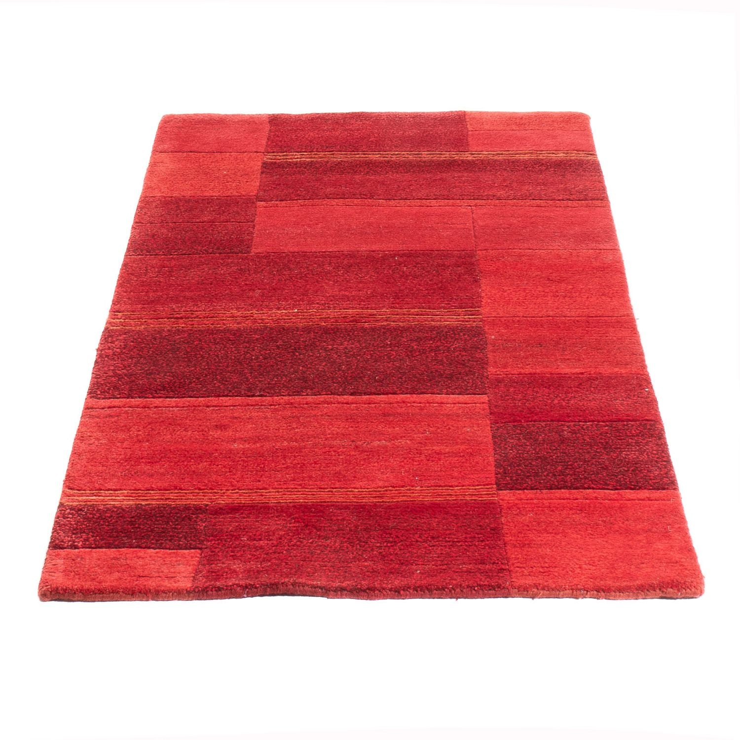 Alfombra de Nepal - 140 x 73 cm - rojo