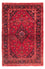 Alfombra persa - Keshan - 155 x 100 cm - rojo