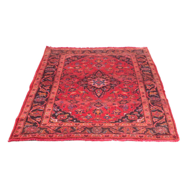 Alfombra persa - Keshan - 155 x 100 cm - rojo