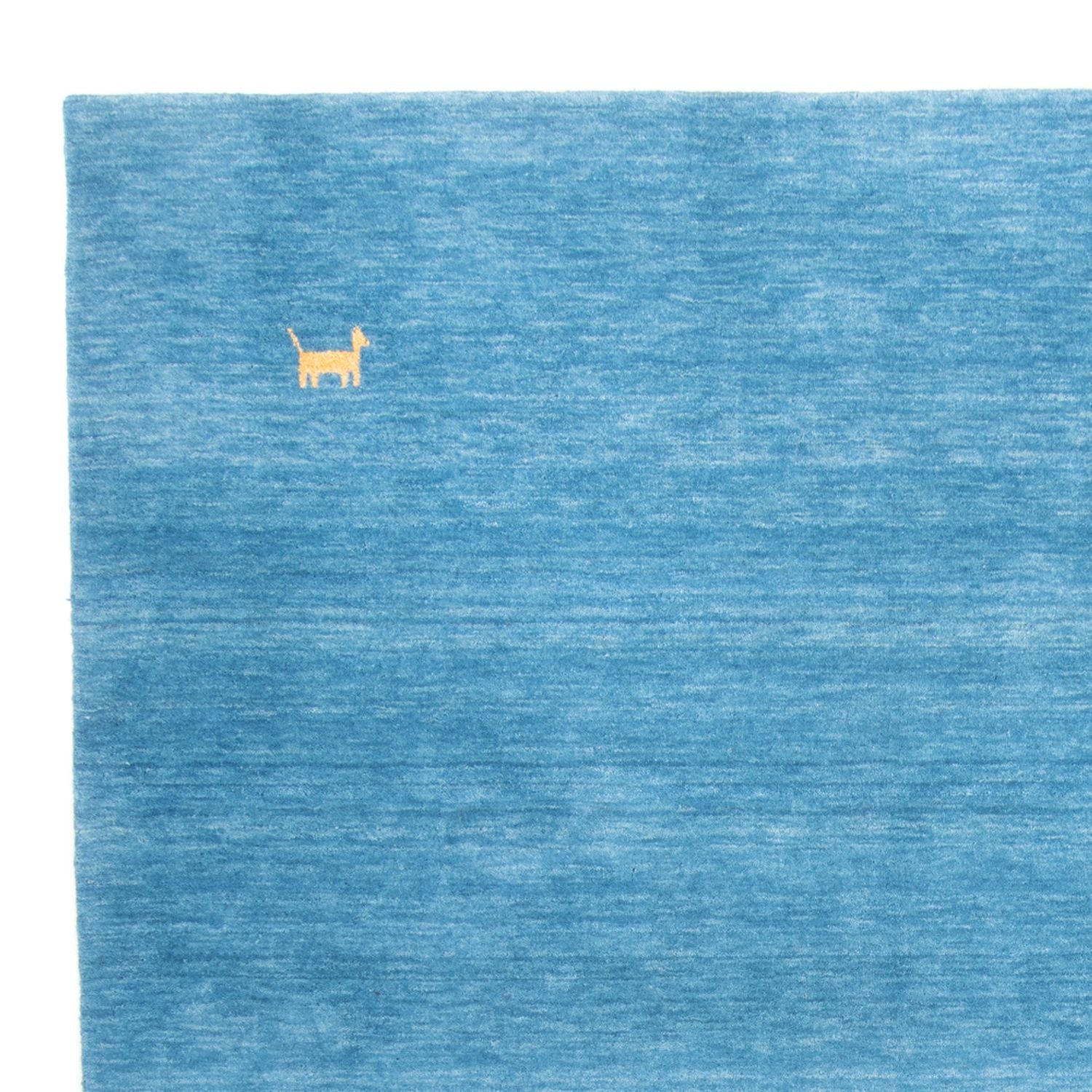 Alfombra Gabbeh - Softy - 250 x 200 cm - azul claro