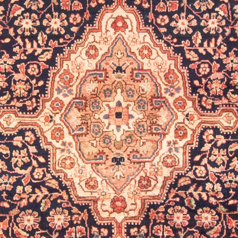 Alfombra persa - Nómada - 146 x 103 cm - azul oscuro