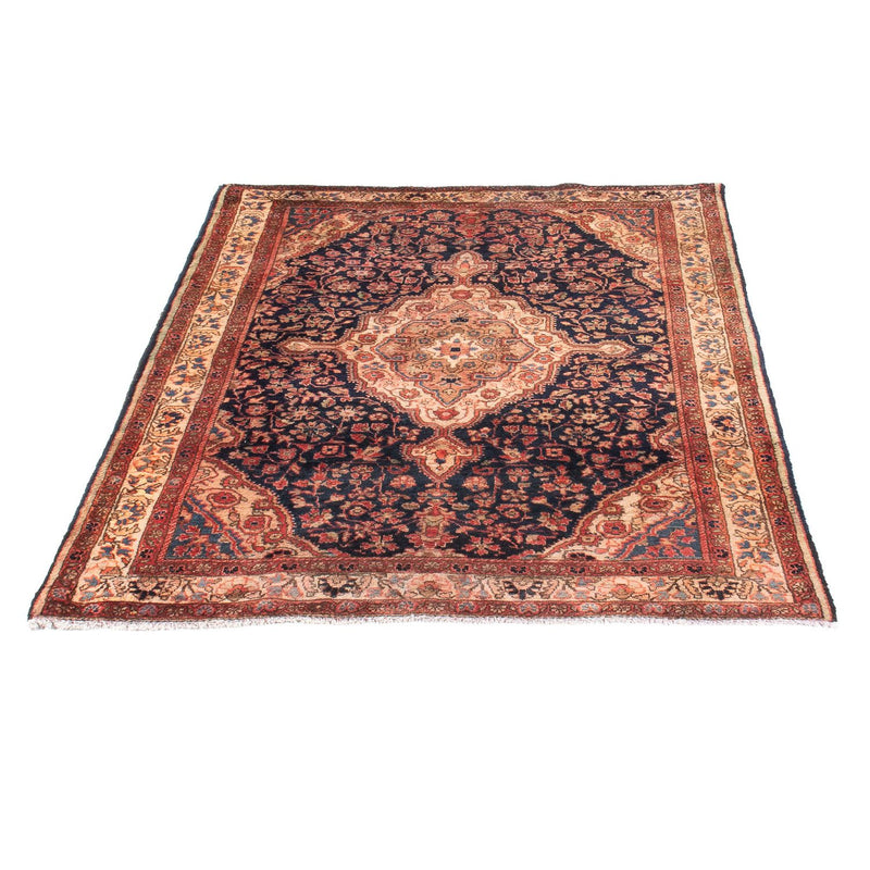 Alfombra persa - Nómada - 146 x 103 cm - azul oscuro