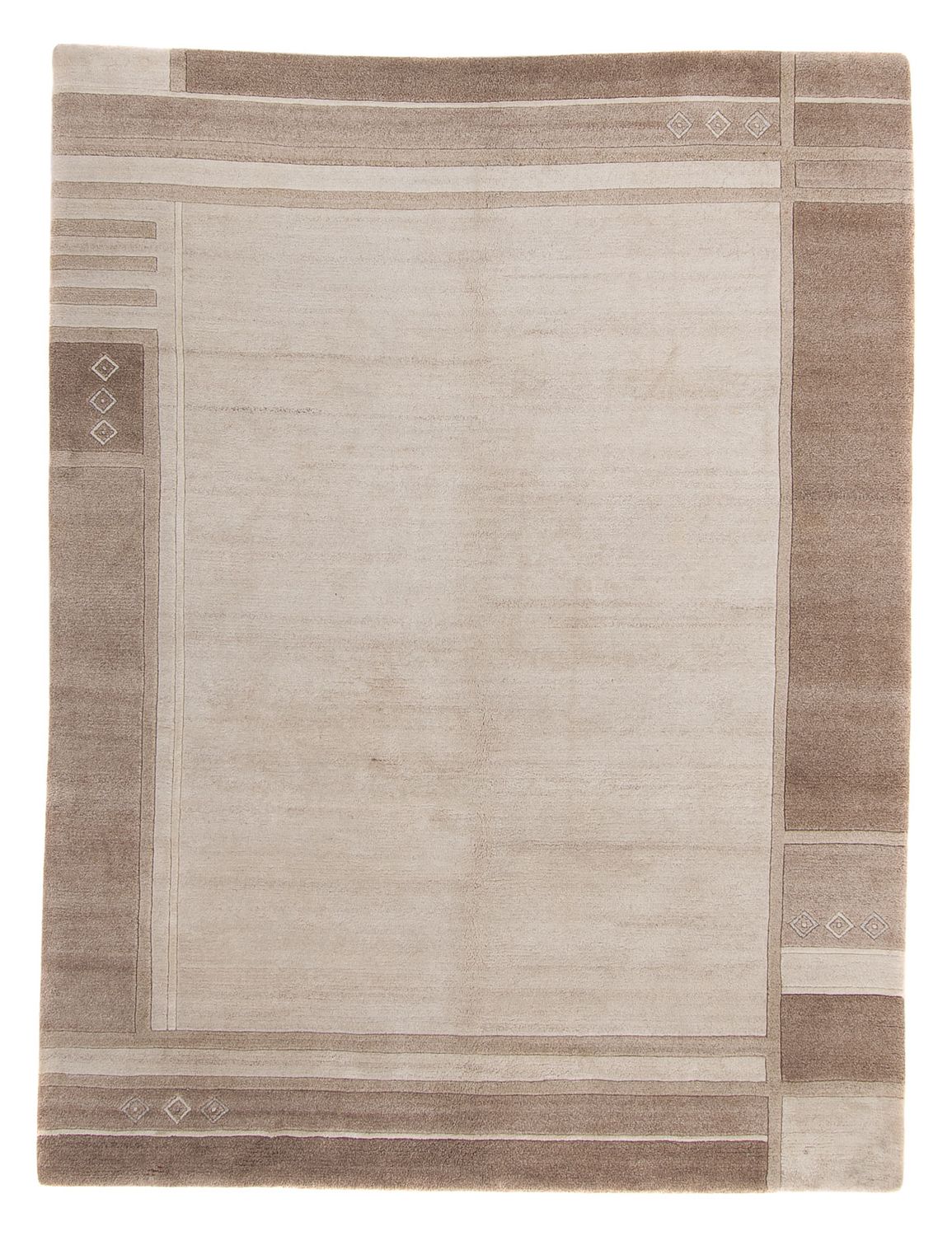 Alfombra de Nepal - 233 x 171 cm - natural