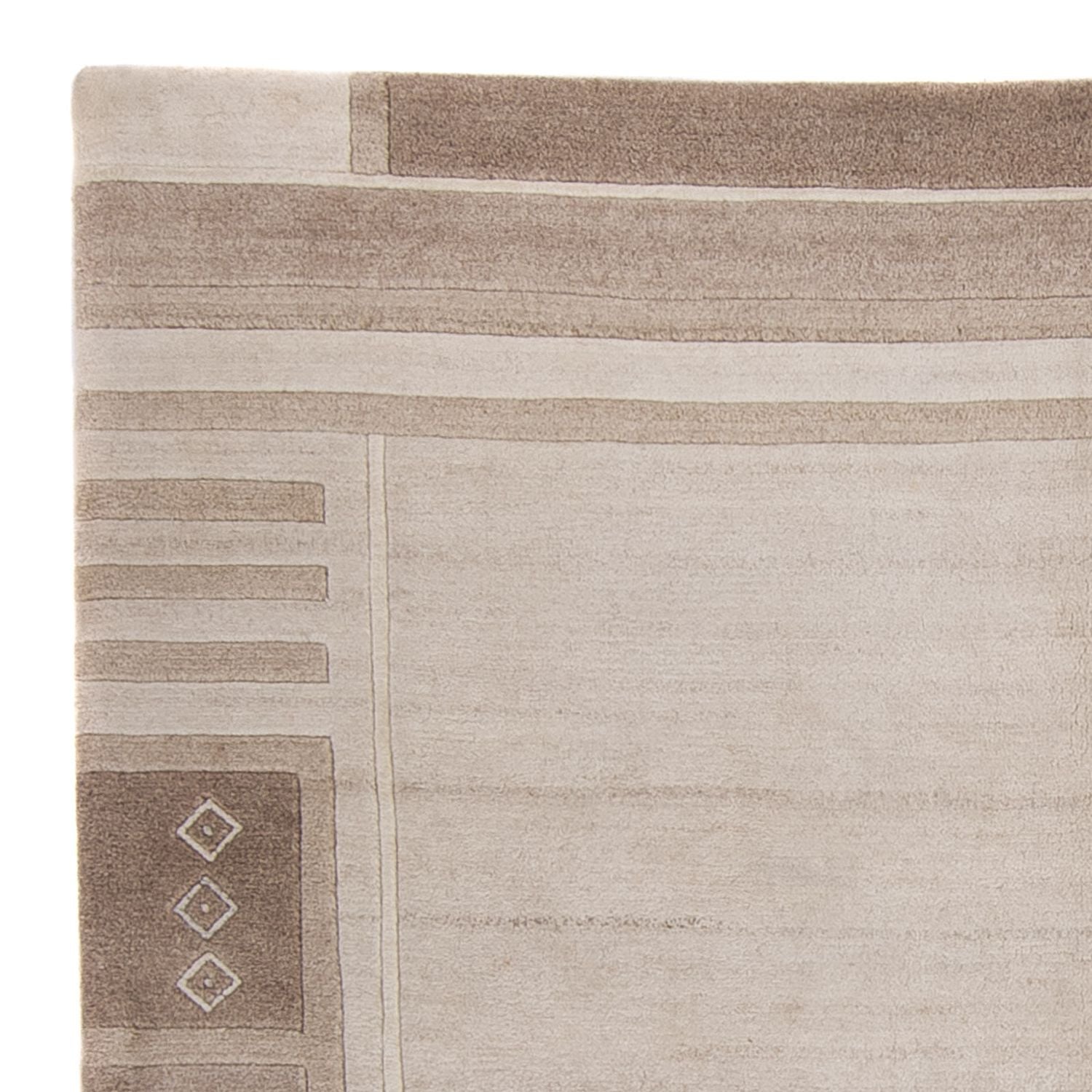 Alfombra de Nepal - 233 x 171 cm - natural