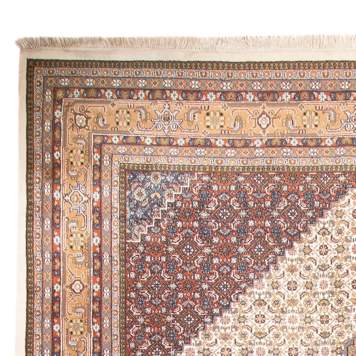 Alfombra oriental - Bidjar - Indus - 415 x 300 cm - beige