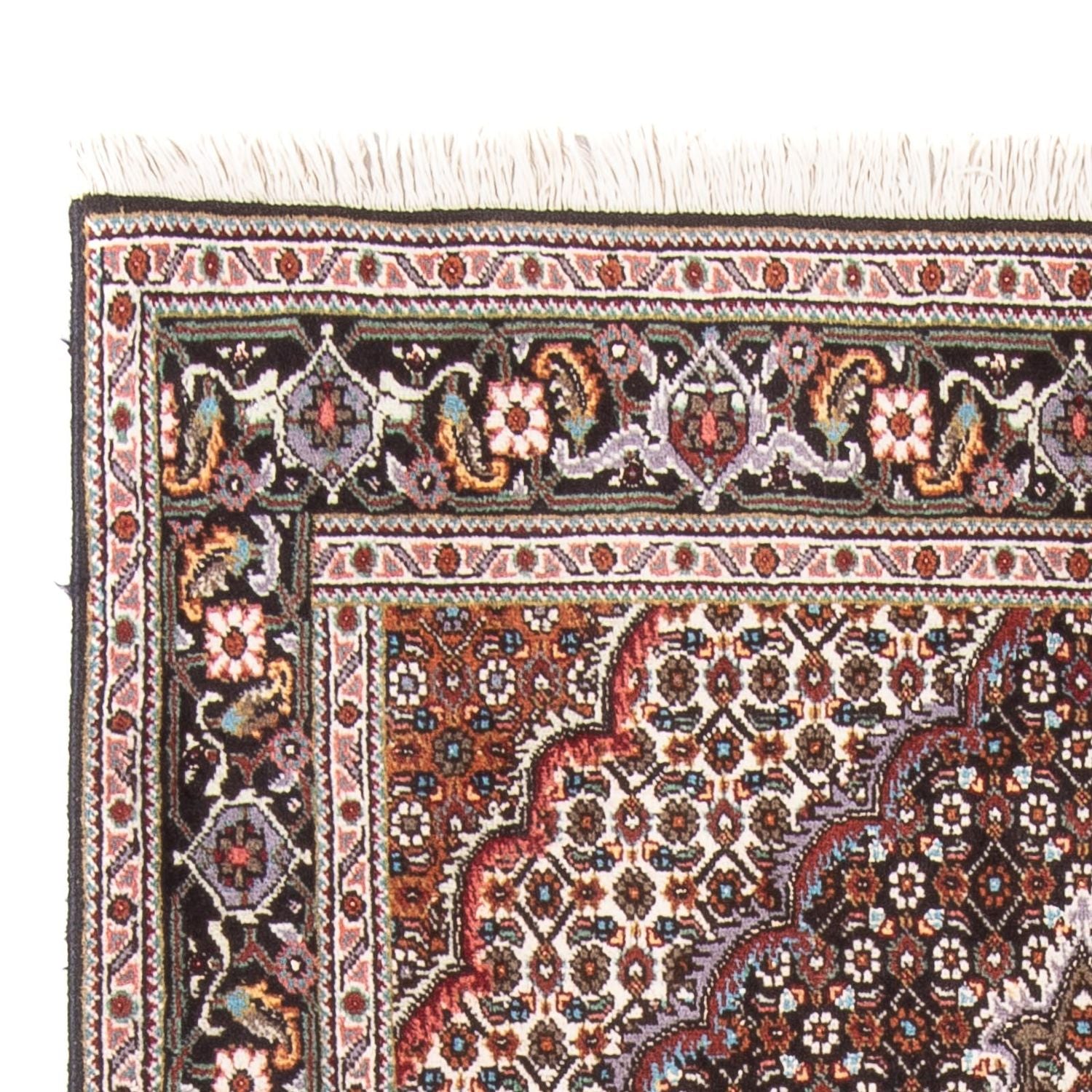 Alfombra Persa - Tabriz - Real - 152 x 100 cm - negro