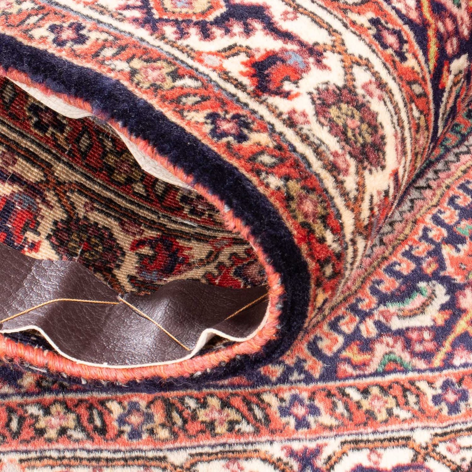 Alfombra persa - Bidjar - 105 x 75 cm - rojo
