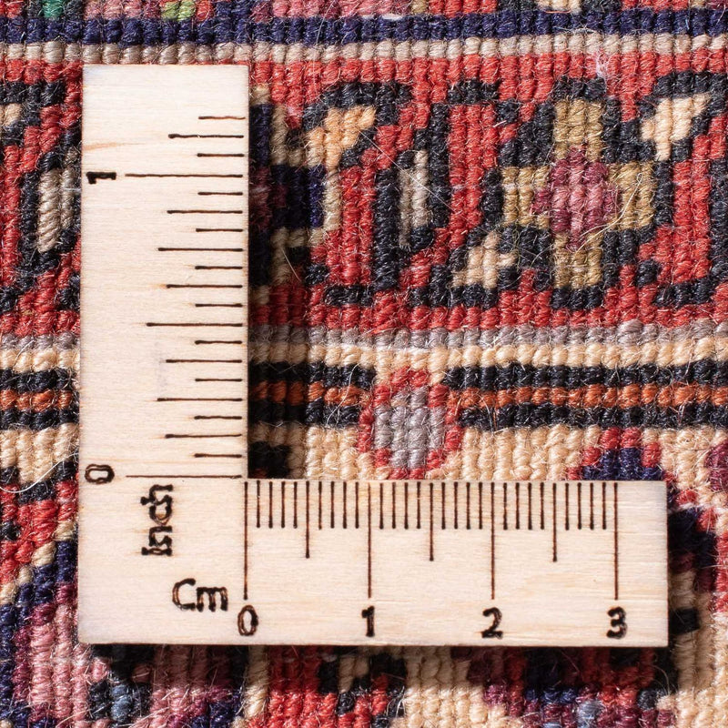 Alfombra persa - Bidjar - 105 x 75 cm - rojo