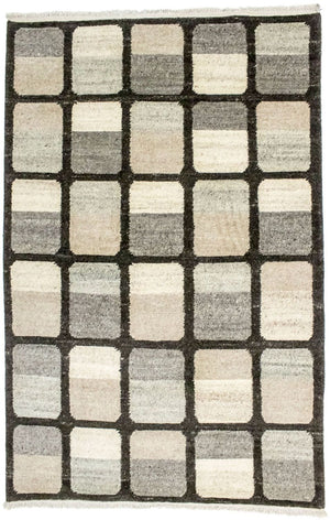 Alfombra de Nepal - 202 x 140 cm - multicolor