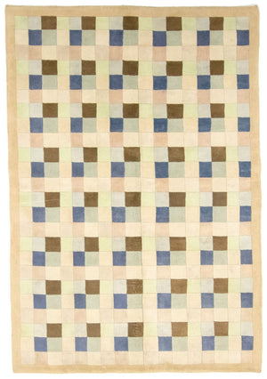 Alfombra de Nepal - 227 x 156 cm - colorido