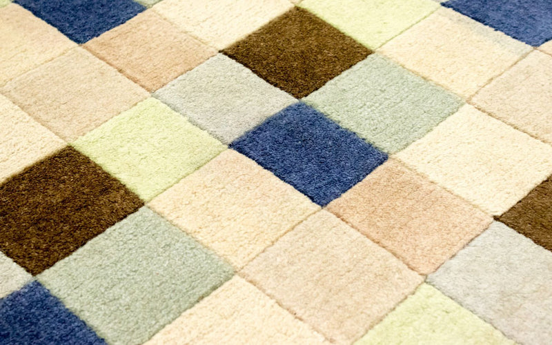 Alfombra de Nepal - 227 x 156 cm - colorido