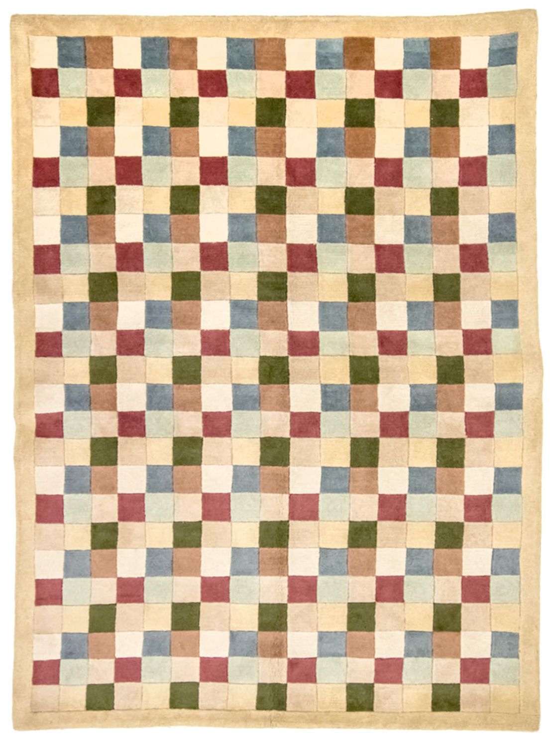 Alfombra de Nepal - 220 x 160 cm - colorido