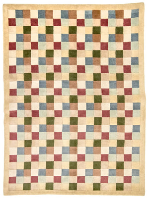 Alfombra de Nepal - 220 x 160 cm - colorido