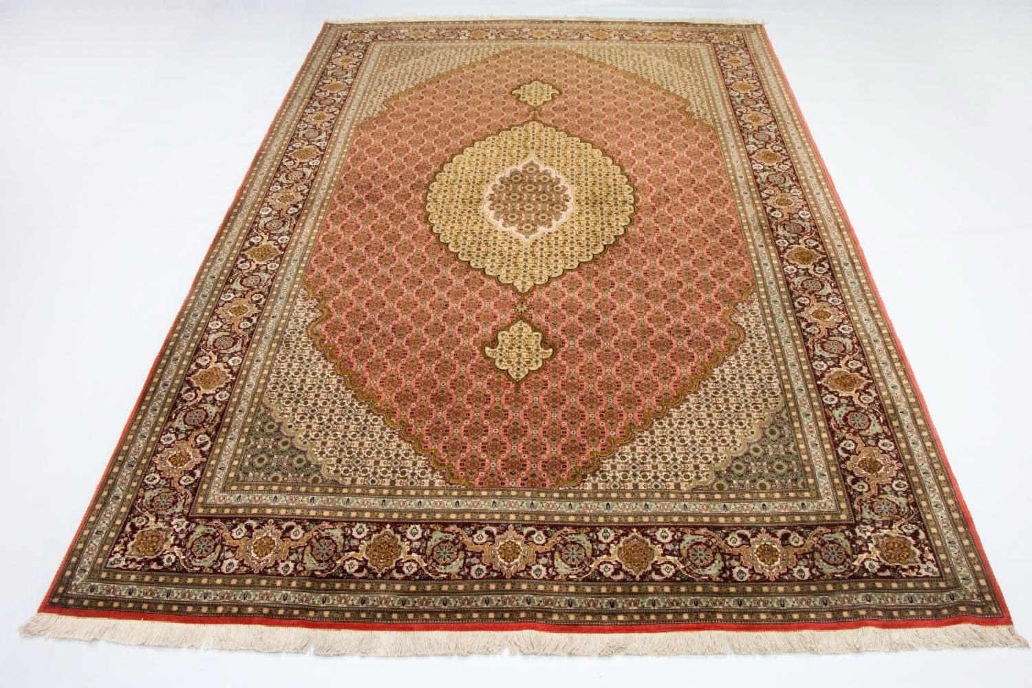Alfombra Persa - Tabriz - Real - 300 x 204 cm - naranja