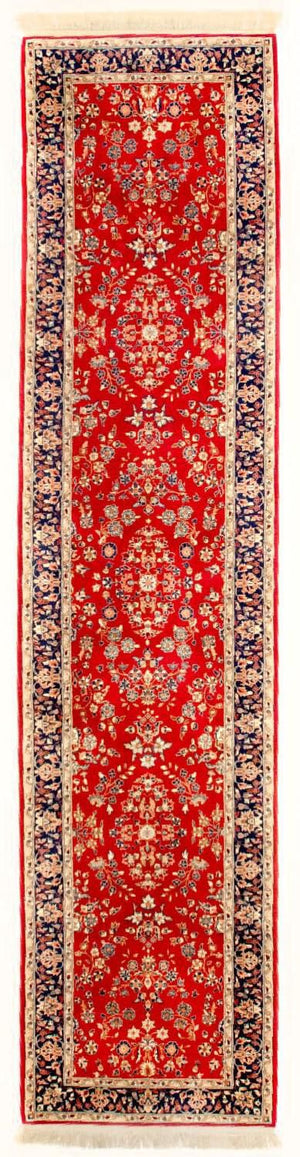 Alfombra de pasillo Alfombra persa - Tabriz - 336 x 78 cm - rojo