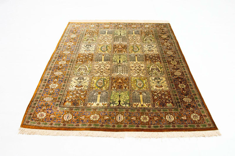 Alfombra de seda - Ghom Seda - Prima - 152 x 101 cm - multicolor