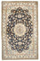 Alfombra Persa - Nain - Real - 236 x 147 cm - azul oscuro