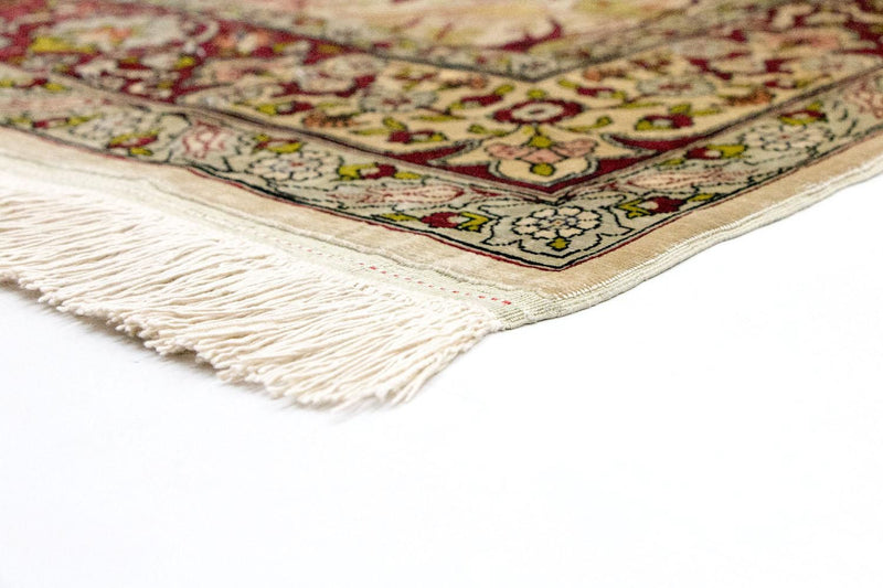 Alfombra de seda - Hereke seda - Prima - 150 x 92 cm - beige