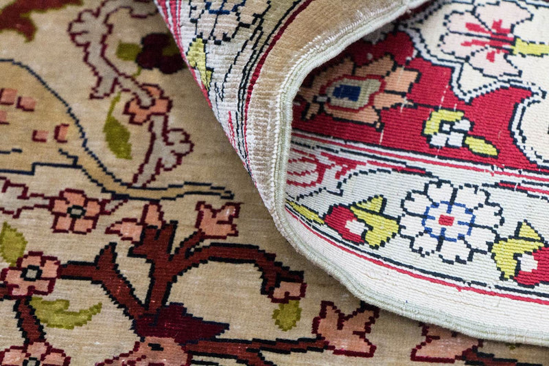 Alfombra de seda - Hereke seda - Prima - 150 x 92 cm - beige