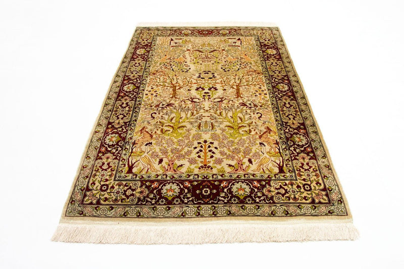 Alfombra de seda - Hereke seda - Prima - 150 x 92 cm - beige