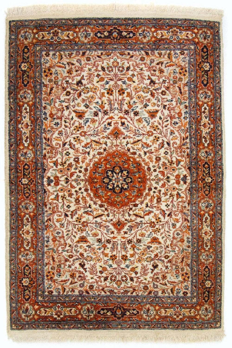 Alfombra persa - Clásica - 124 x 83 cm - beige