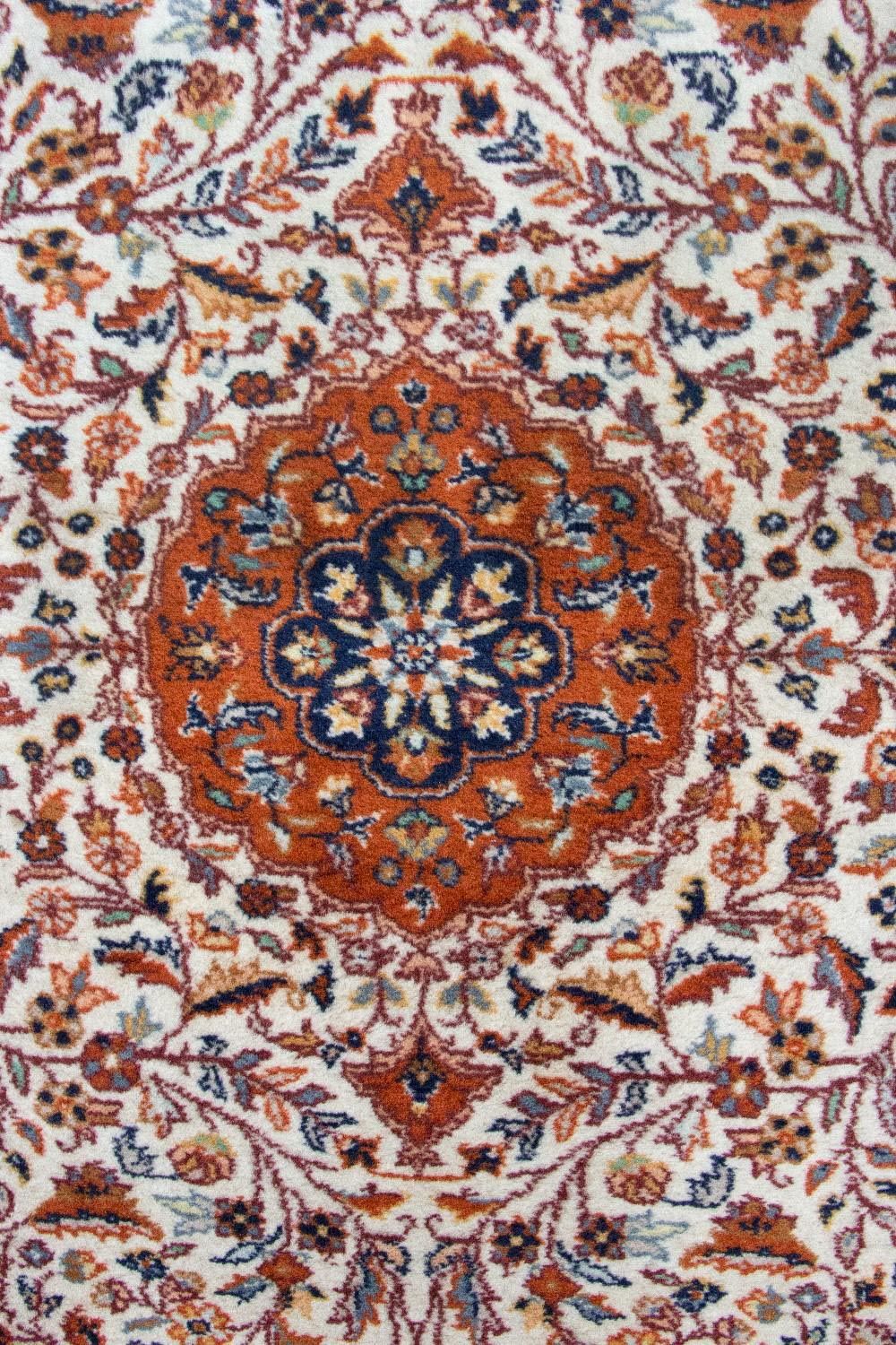 Alfombra persa - Clásica - 124 x 83 cm - beige