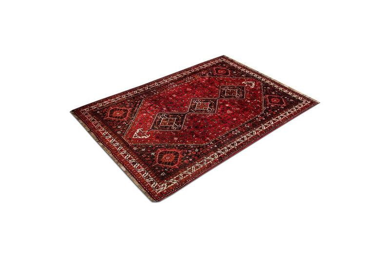 Alfombra persa - Nómada - 304 x 220 cm - rojo