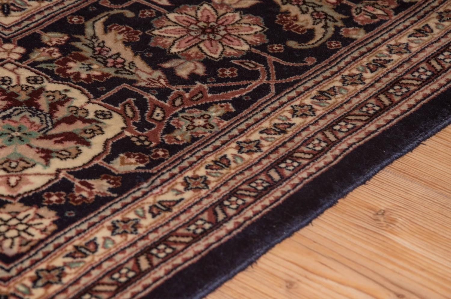 Alfombra Persa - Tabriz - Real - 353 x 252 cm - azul oscuro