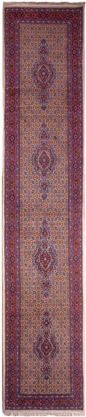Alfombra de pasillo Alfombra persa - Clásica - 397 x 80 cm - multicolor