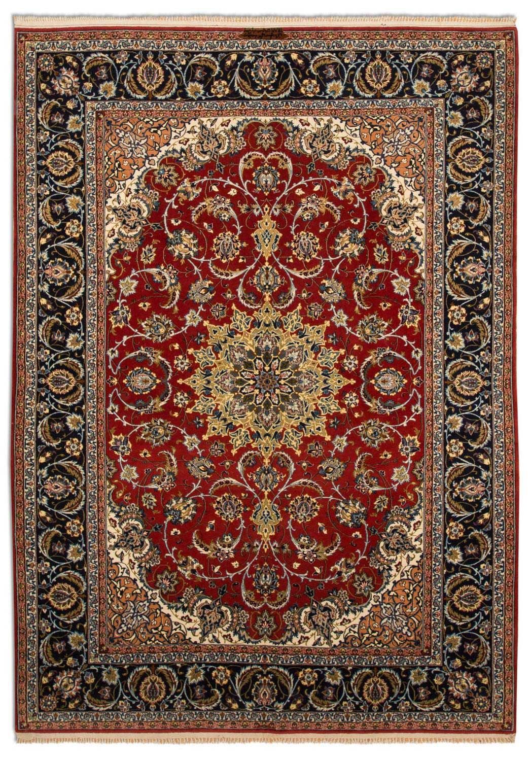 Alfombra Persa - Isfahan - Prima - 224 x 157 cm - rojo