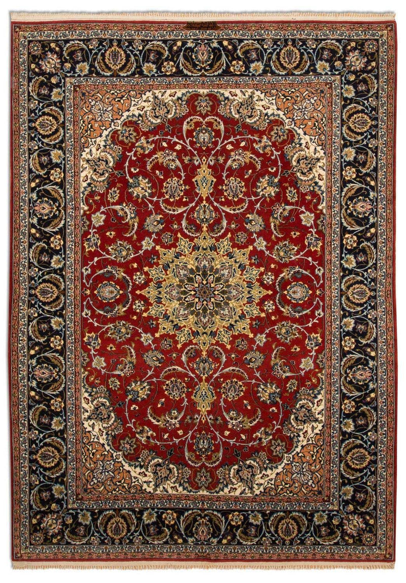 Alfombra Persa - Isfahan - Prima - 224 x 157 cm - rojo