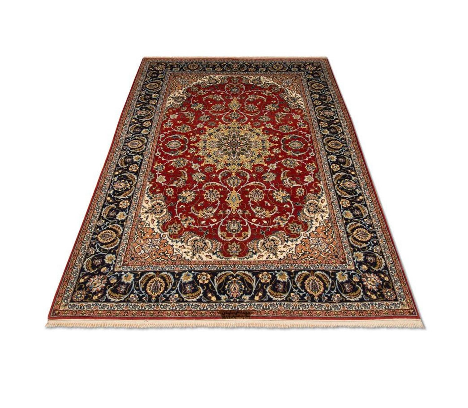 Alfombra Persa - Isfahan - Prima - 224 x 157 cm - rojo