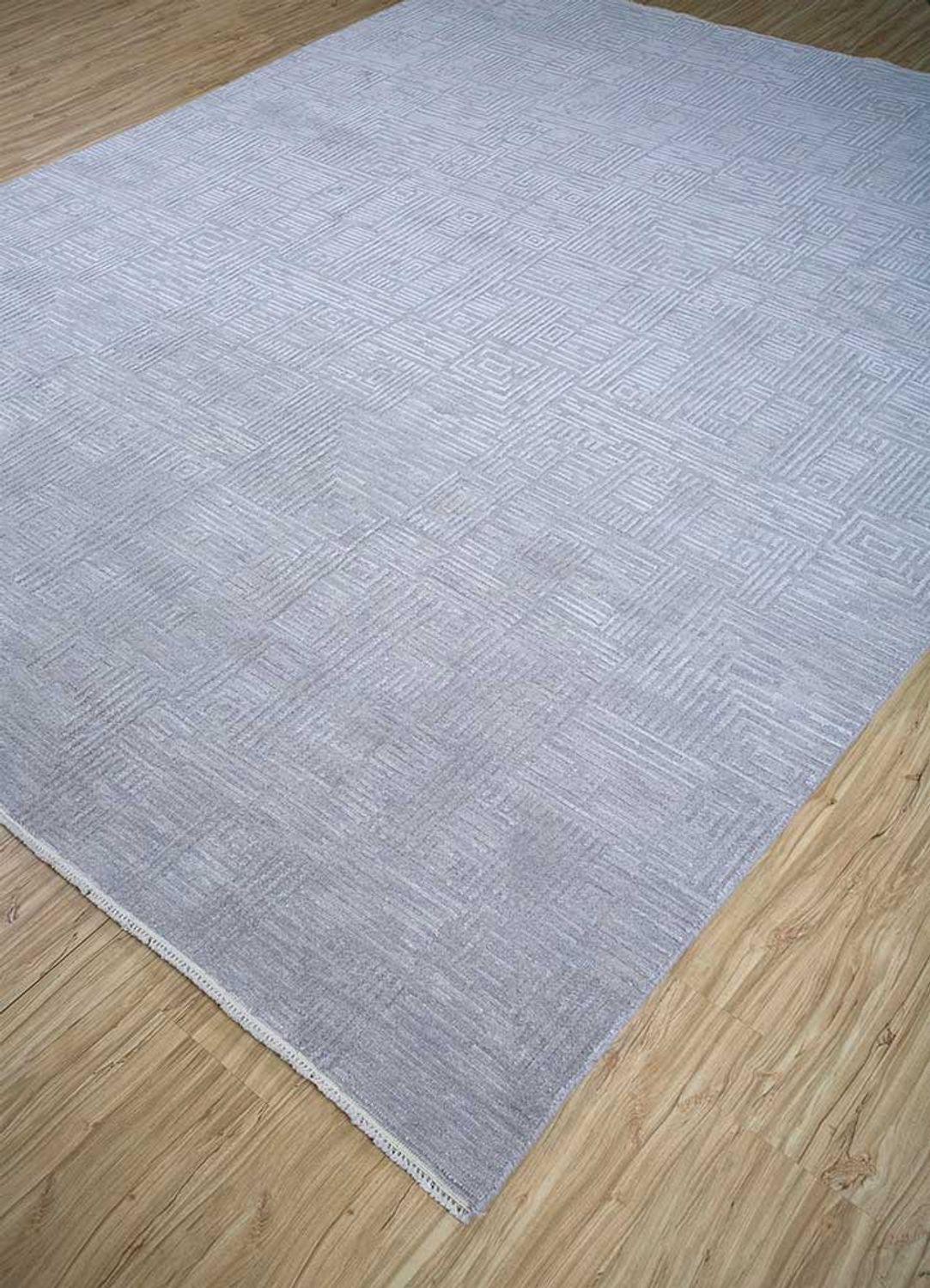 Alfombra de lana - 300 x 240 cm - gris