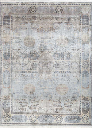 Alfombra de diseño - 300 x 240 cm - gris claro