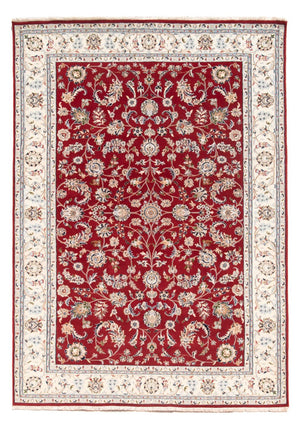 Alfombra persa - Nain - Ambra - rojo