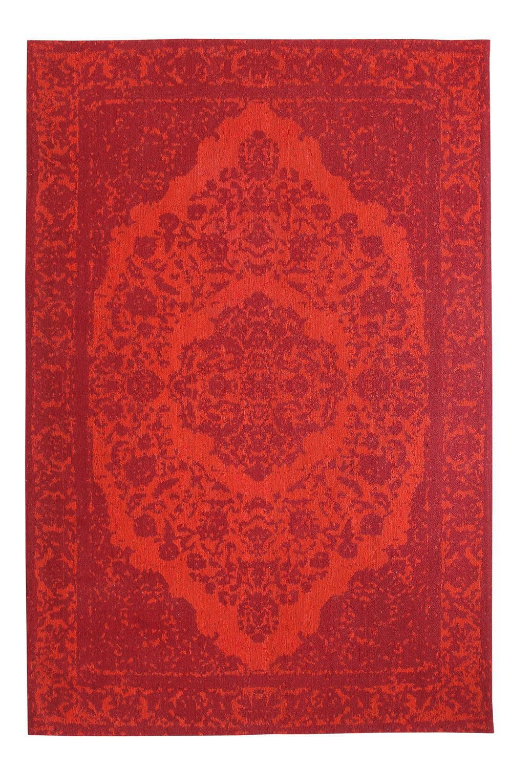 Alfombra Vintage - 340 x 240 cm - rojo