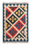 Alfombra Kelim - Oriental - 90 x 60 cm - multicolor