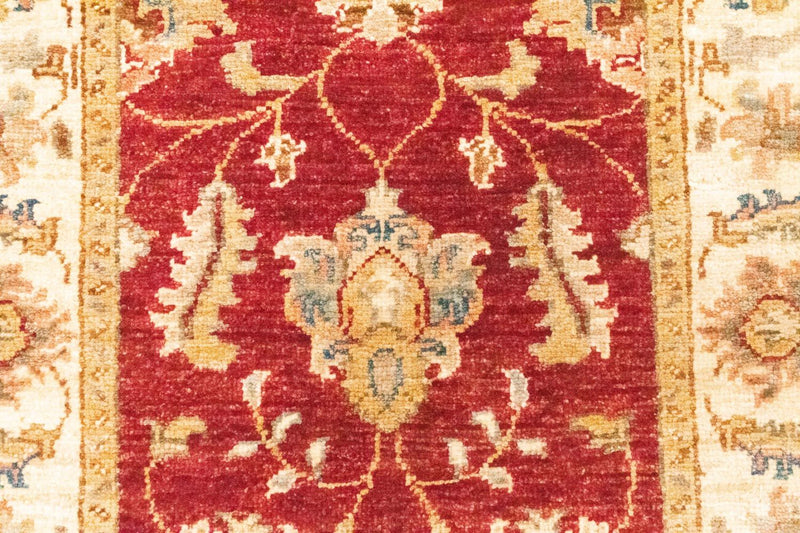 Alfombra de pasillo Alfombra Ziegler - 202 x 62 cm - rojo