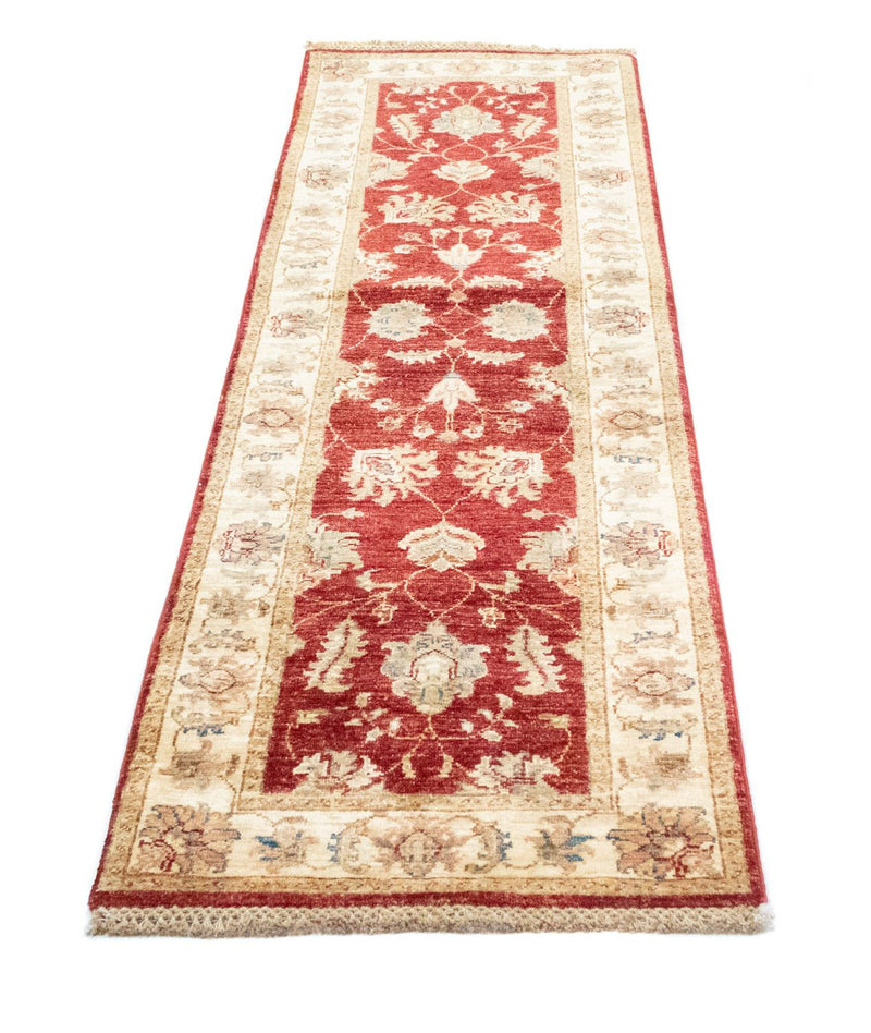 Alfombra de pasillo Alfombra Ziegler - 202 x 62 cm - rojo