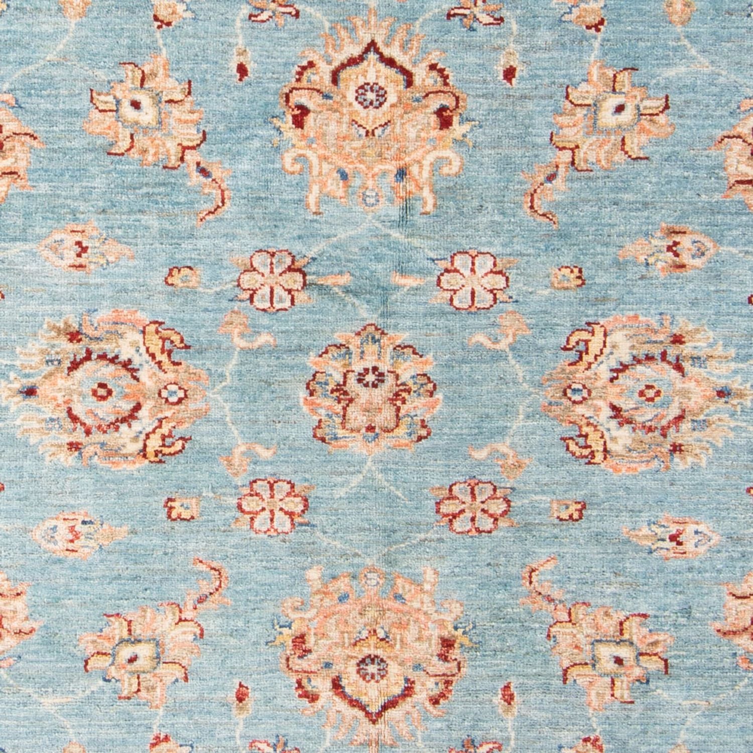 Alfombra Ziegler - 181 x 126 cm - azul claro