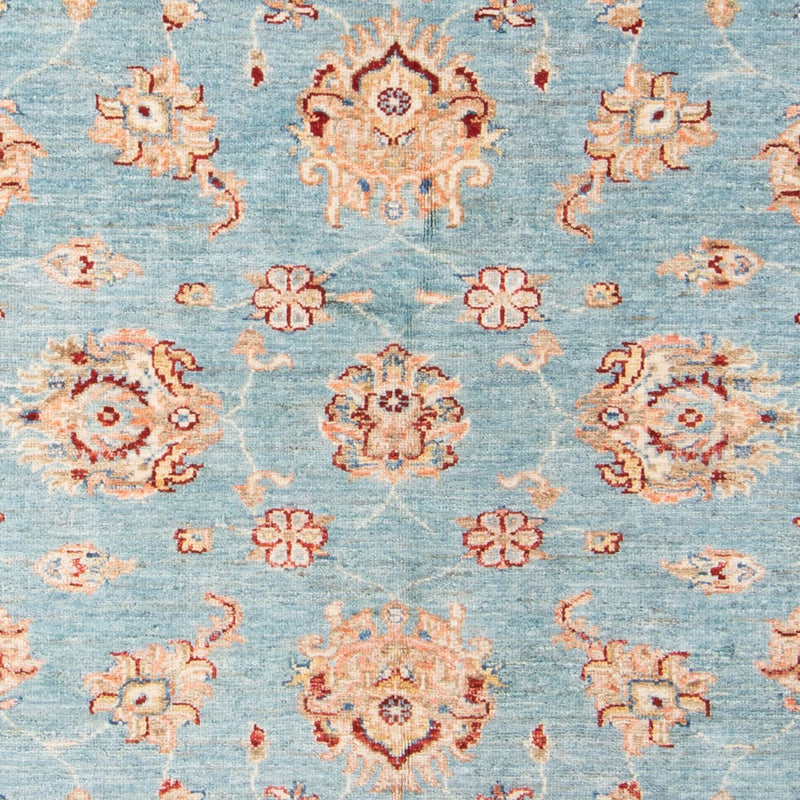 Alfombra Ziegler - 181 x 126 cm - azul claro