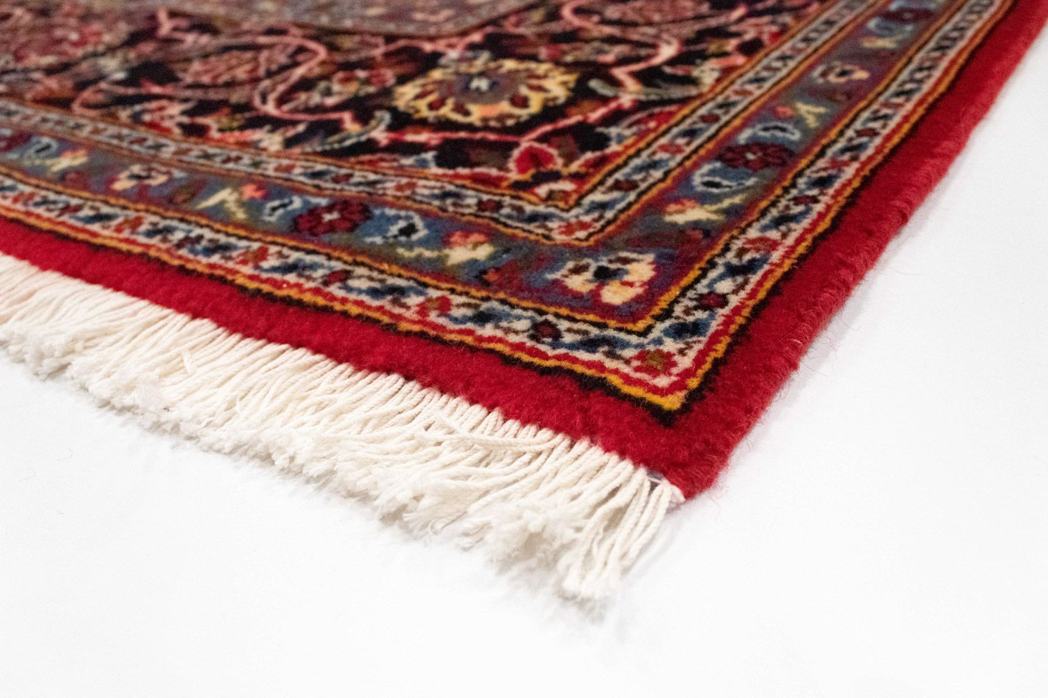 Alfombra persa - Keshan - 303 x 202 cm - rojo