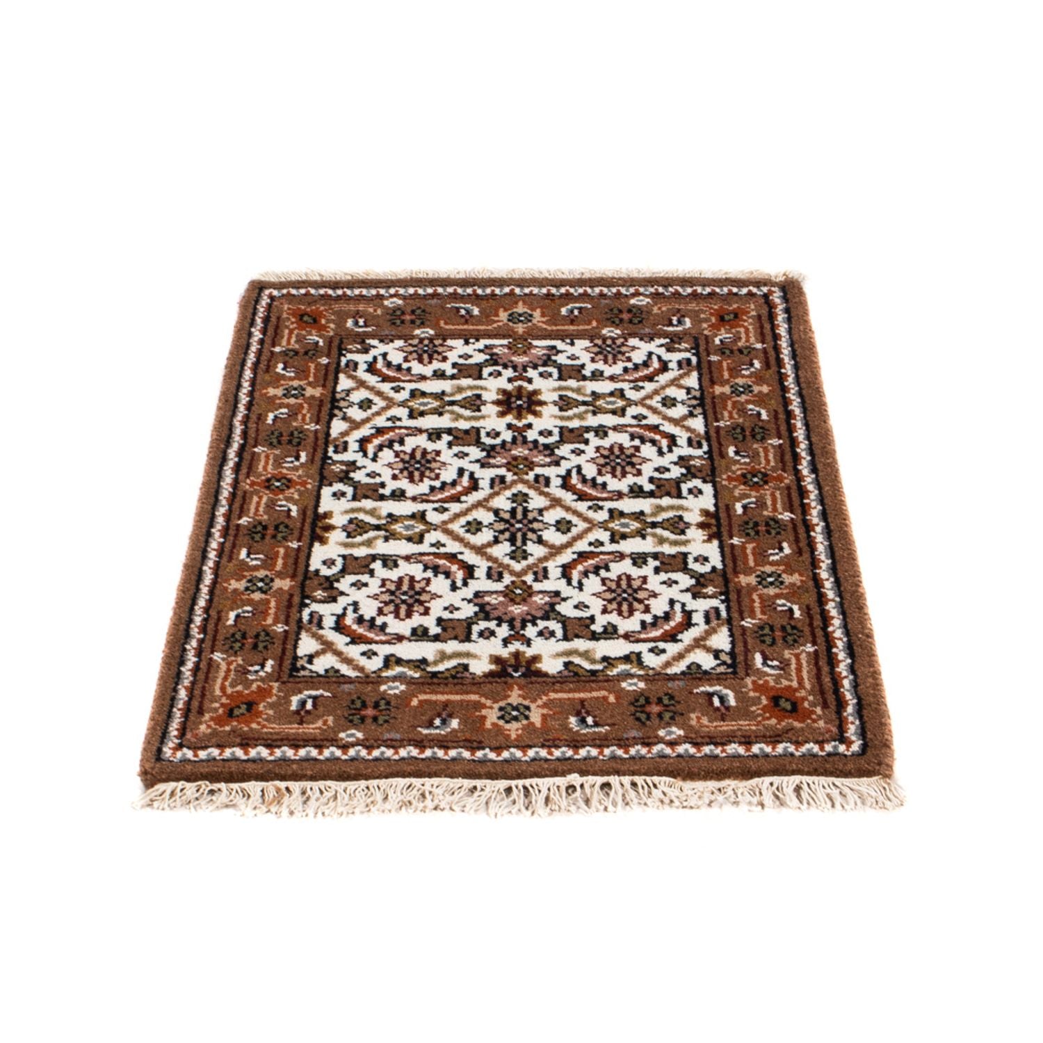 Alfombra oriental - Bidjar - Indus - 90 x 60 cm - beige