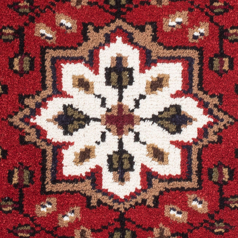 Alfombra oriental - 90 x 60 cm - rojo