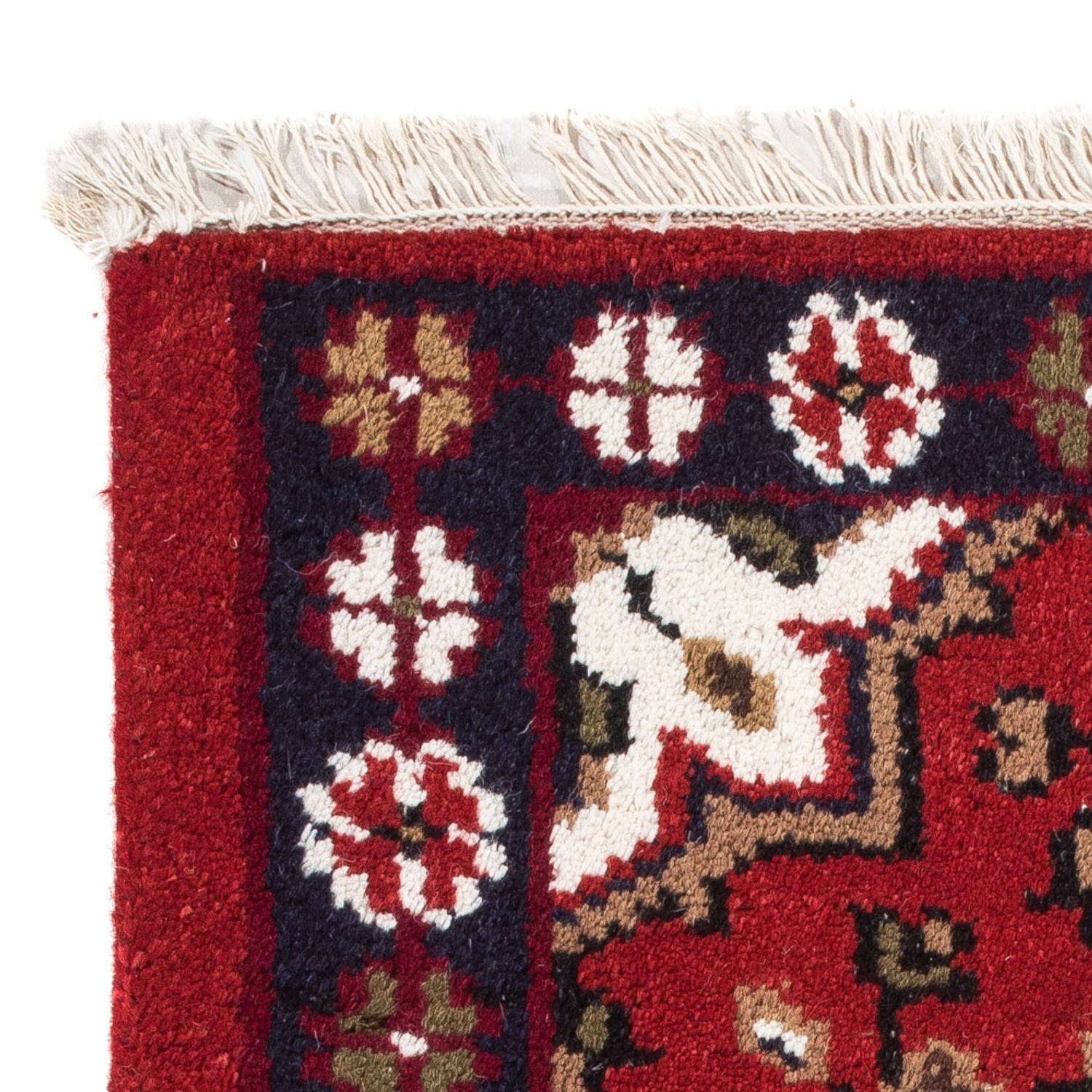 Alfombra oriental - 90 x 60 cm - rojo