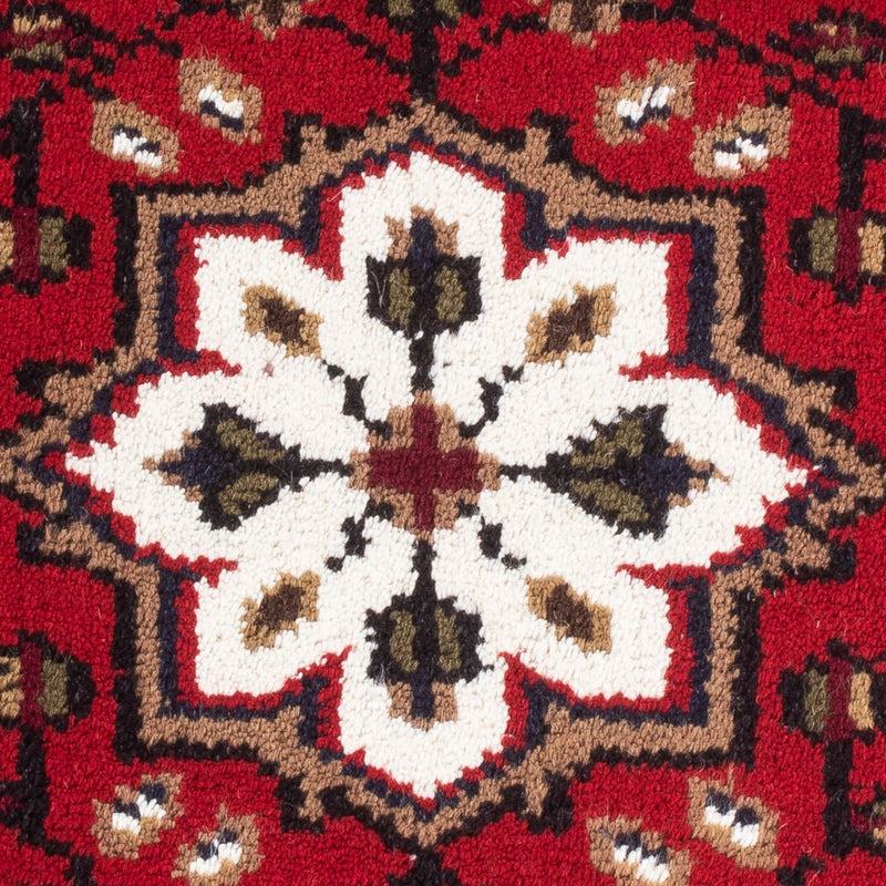 Alfombra oriental - 90 x 60 cm - rojo