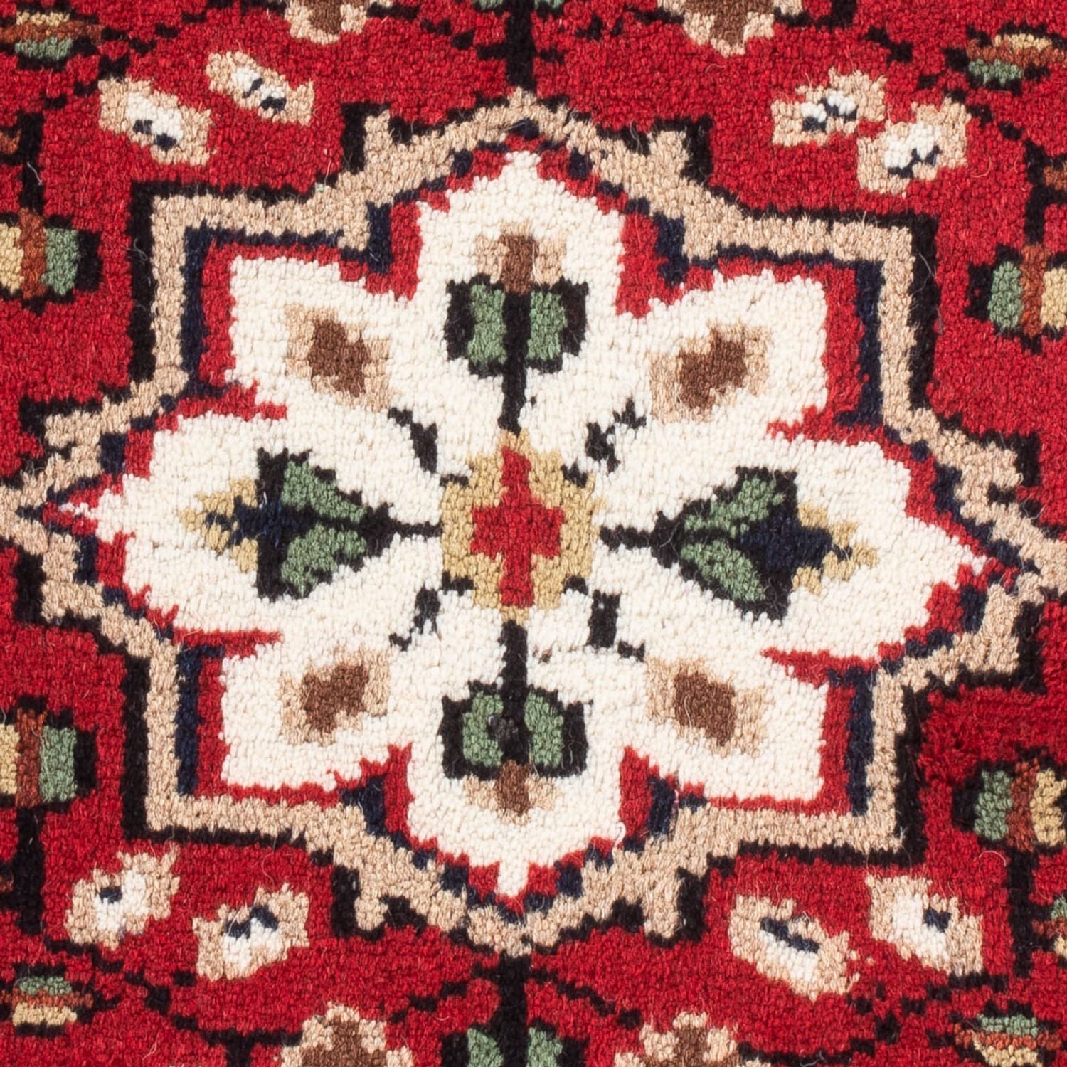 Alfombra oriental - 90 x 60 cm - rojo